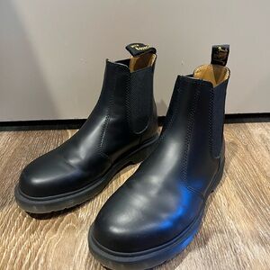 Dr. Martens Black Leather Chelsea Boots